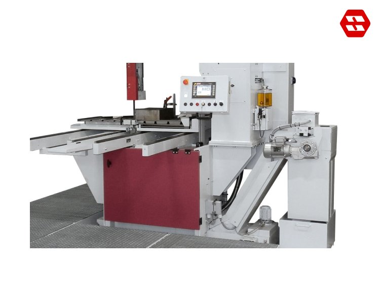 Chip conveyor with integrated coolant tank 2