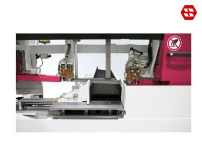 Double clamping vice of the horizontal bandsaw 1