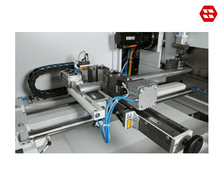 Feeding gripper with lift and shift device 1