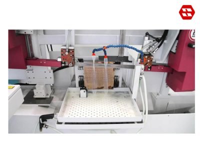 Sawing process significantly faster than wire EDM machines