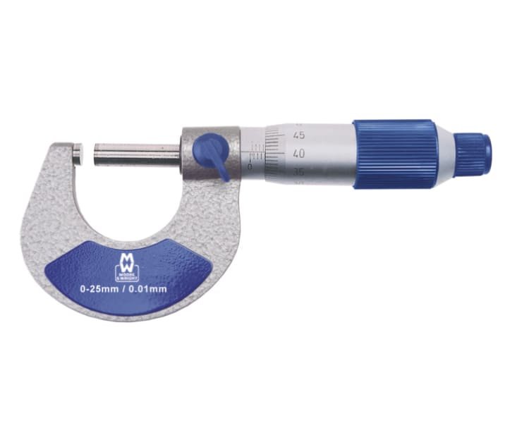 MOORE AND WRIGHT EXTERNAL MICROMETER 200 SERIES IMPERIAL 1 MOORE AND WRIGHT EXTERNAL MICROMETER 200 SERIES IMPERIAL 1