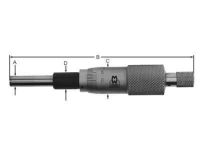MOORE & WRIGHT MICROMETER HEADS 7