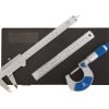 MOORE & WRIGHT MICROMETER, VERNIER CALIPER AND ENGINEERS' RULE SET METRIC
