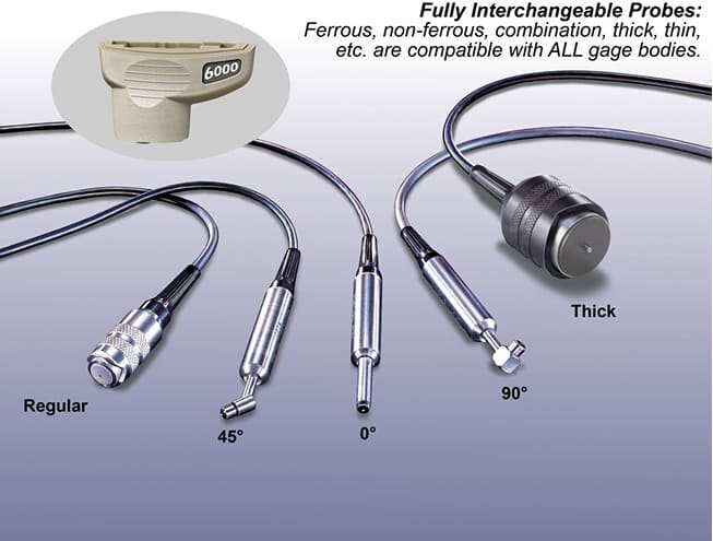 DeFelsko Digital Multi Thickness Gauge PosiTector 6000 FNDS3 (1) DeFelsko Digital Multi Thickness Gauge PosiTector 6000 FNDS3