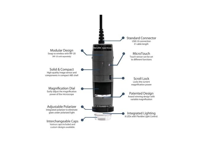 Dino-Lite AF4115ZTL Long Working Distance microscope