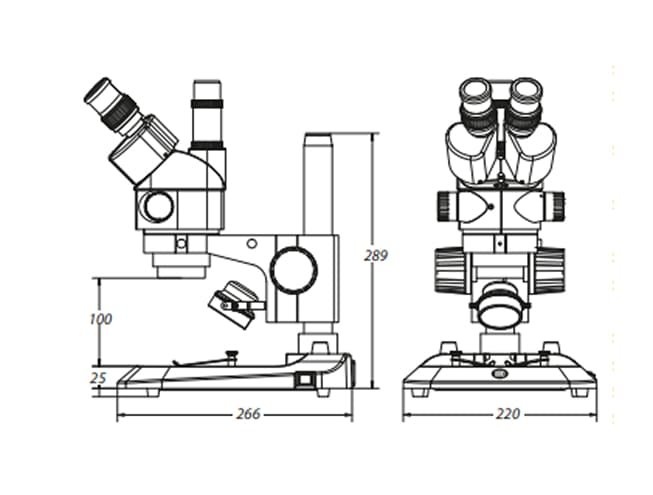 Euromex Microscope 135x StereoBlue Series