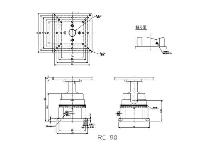 Miruc Gate Turning Stage RC-90 Series (2)