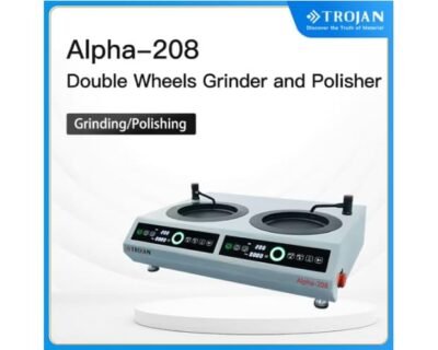 TROJAN Alpha-208 Double Wheels Grinder & Polisher
