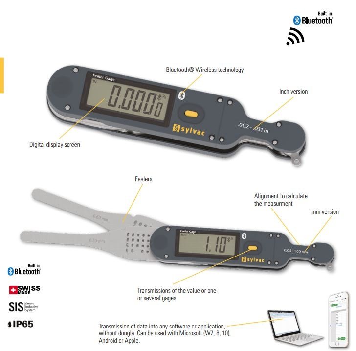 Digital Feeler Gauge Details