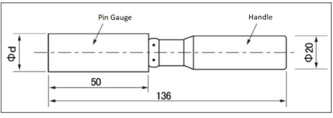 Eisen Pin Gauge FC Series Dimensions